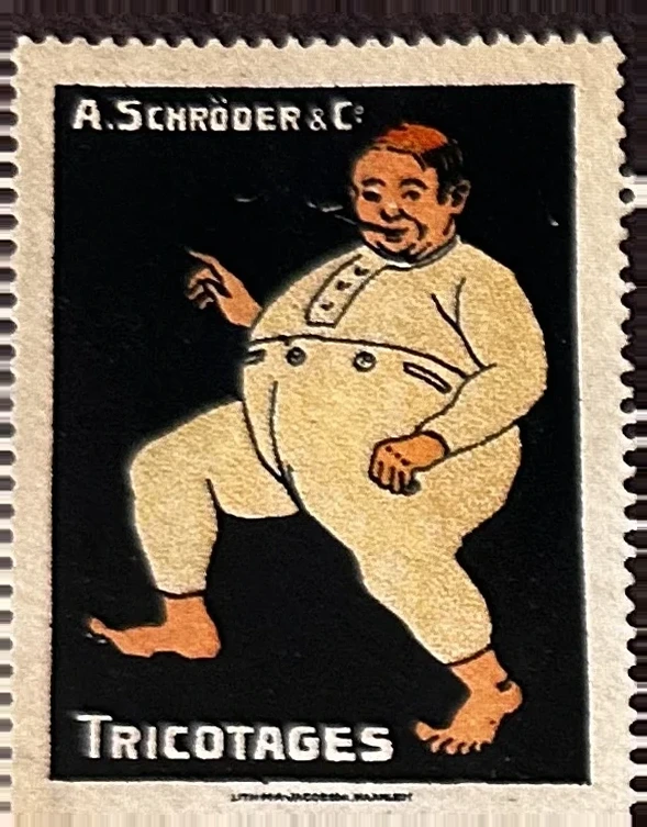 Reclamesluitzegel Tricotages A. Schröder & C°