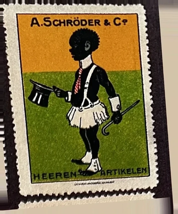 Reclamesluitzegel A. Schröder & Co – Heeren-Artikelen