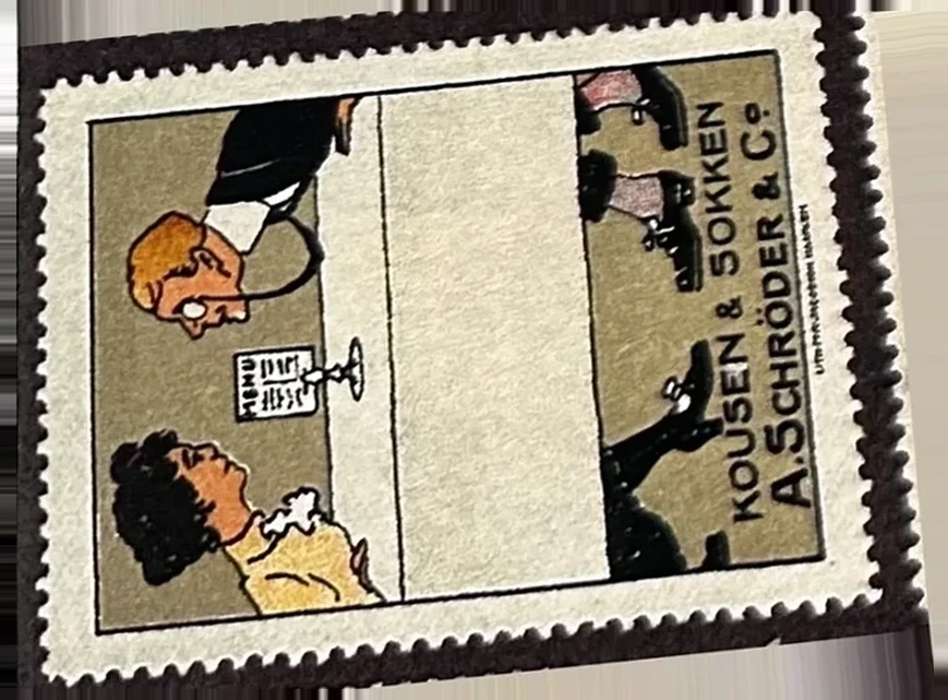Sluitzegel Kousen & Sokken A. Schröder & Co