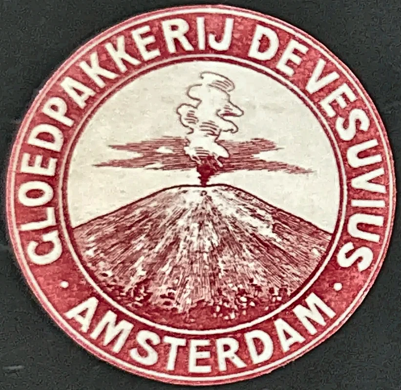 Sluitzegel Gloedpakkerij De Vesuvius Amsterdam