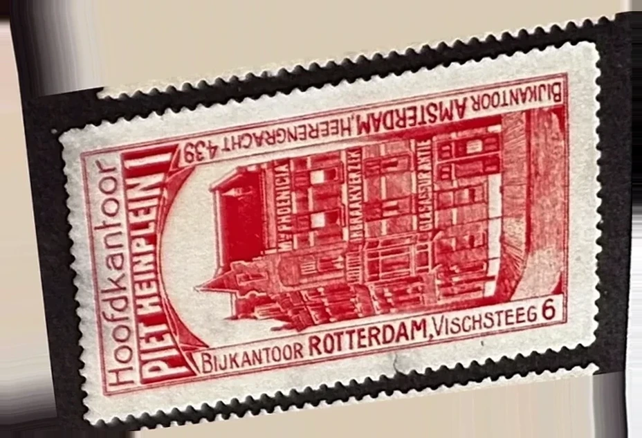 Sluitzegel Glasassurantie Maatschappij Phoenicia – Piet Heinplein Rotterdam