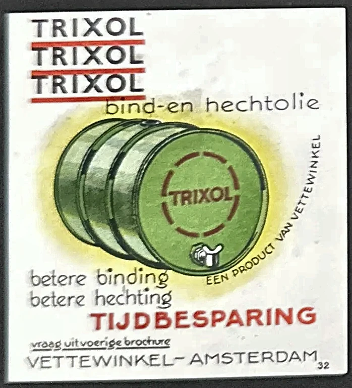 Trixol bind- en hechtolie – Vettewinkel Amsterdam