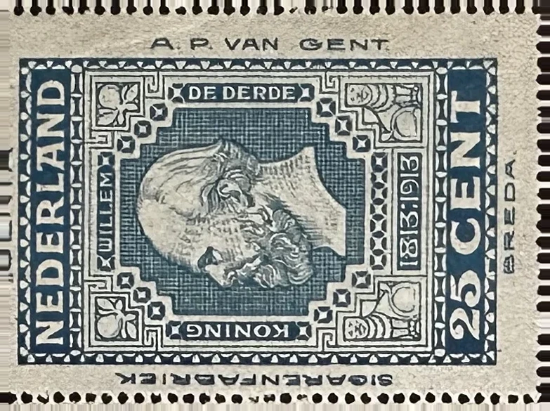 Sluitzegel A.P. van Gent – Sigarenfabriek Genta, Breda