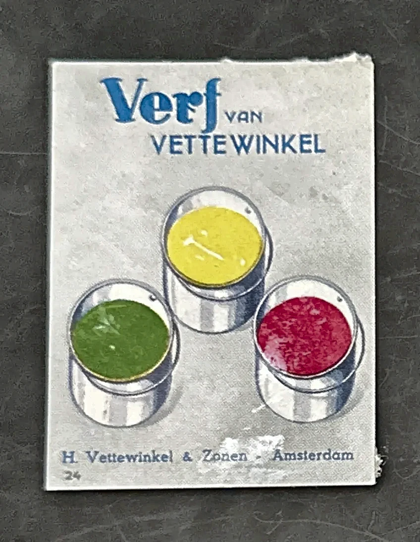 Verf van Vettewinkel – H. Vettewinkel & Zonen Amsterdam