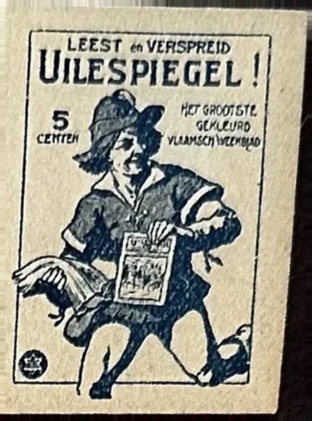 Sluitzegel Uilespiegel – Vlaams Weekblad