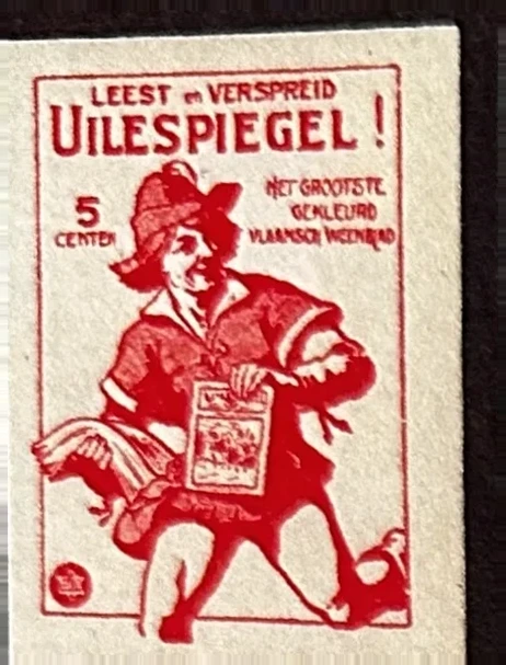 Sluitzegel Uilenspiegel – Vlaams Gekleurd Weekblad