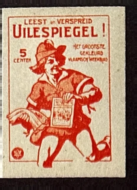 Sluitzegel Uilespiegel – Vlaams Gekleurd Weekblad