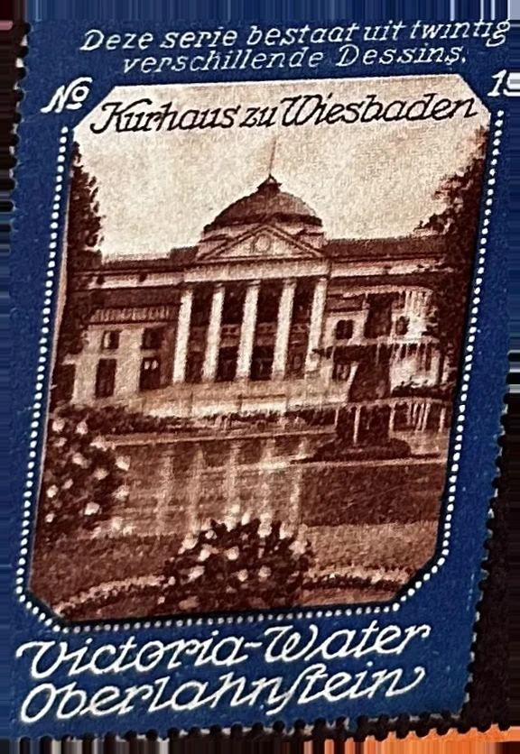 Sluitzegel No. 19 – Kurhaus zu Wiesbaden (Victoria-Mater Oberlahntstein)
