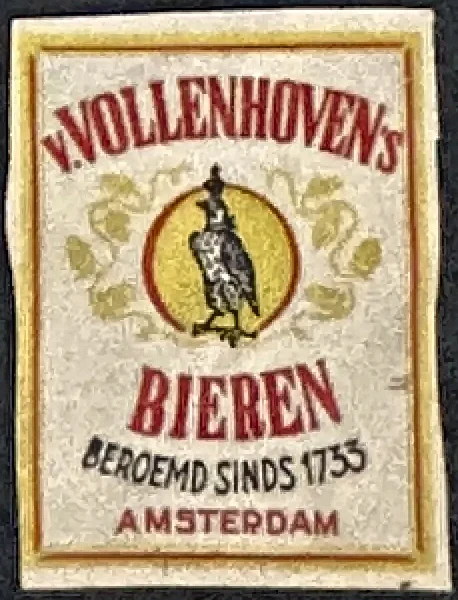 Van Vollenhoven's Bieren Amsterdam – Beroemd sinds 1733