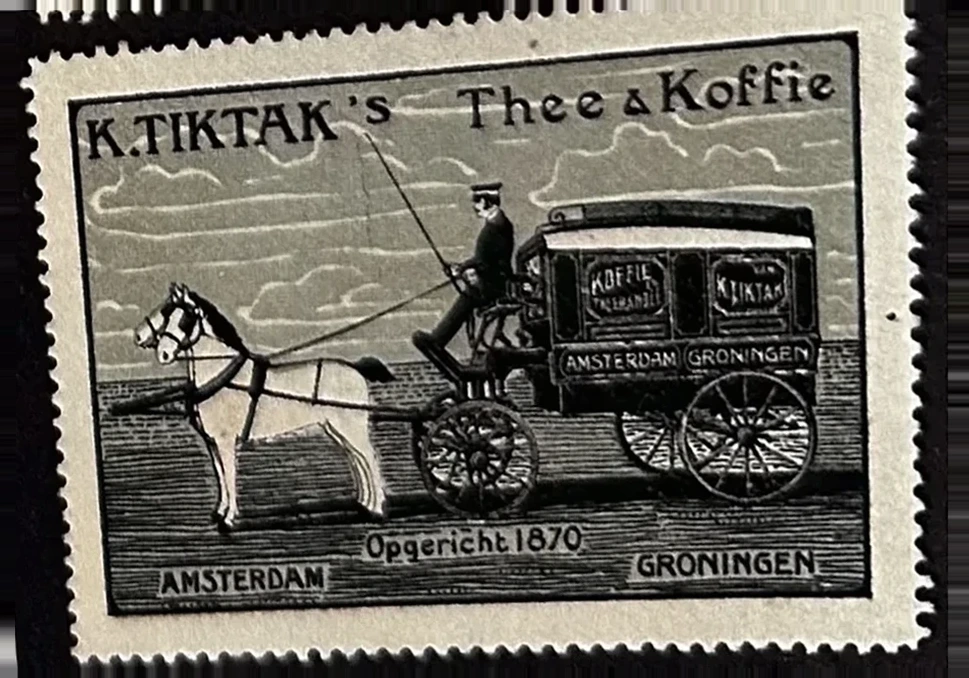 K. TikTak's Thee & Koffie – Amsterdam/Groningen (opgericht 1870)