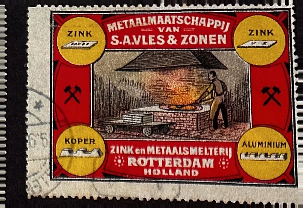 Metaalmaatschappij S.A. Vles & Zonen – Zink en Metaalsmelterij Rotterdam