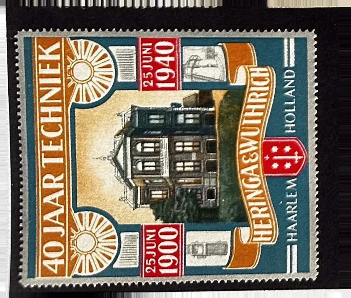 40 Jaar Techniek – Heringa & Wüthrich, Haarlem 1900–1940