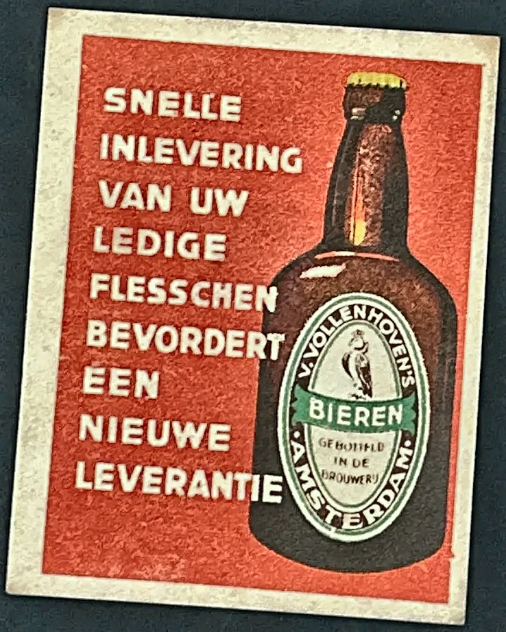 V. Vollenhoven's Bieren – Snelle Inlevering Sluitzegel