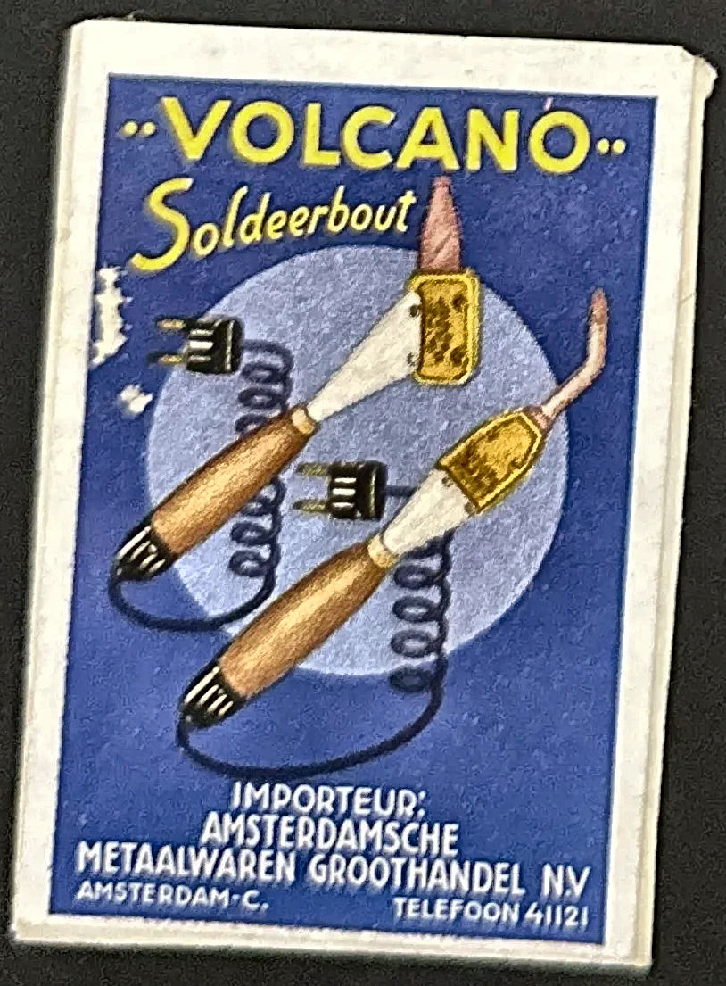 Volcano Soldeerbout – Amsterdamsche Metaalwaren Groothandel NV