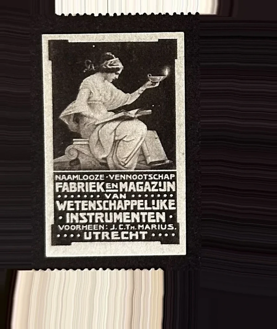 Sluitzegel N.V. Fabriek en Magazijn van Wetenschappelijke Instrumenten Utrecht