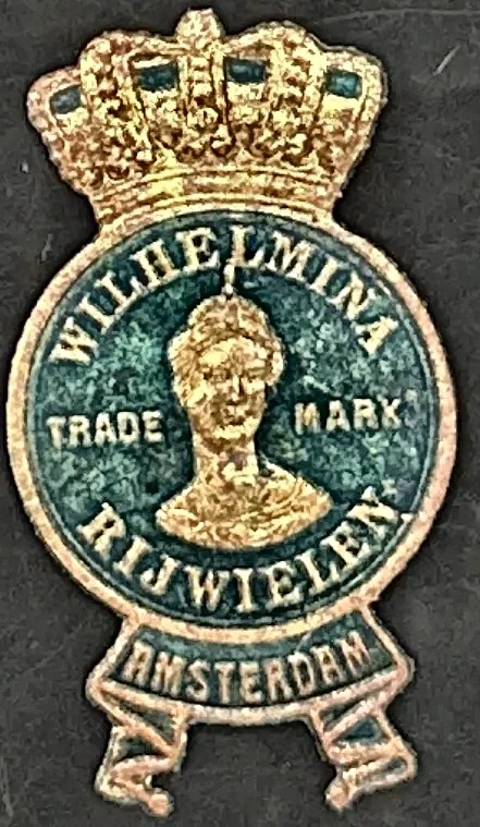 Wilhelmina Rijwielen Amsterdam – Trade Mark sluitzegel