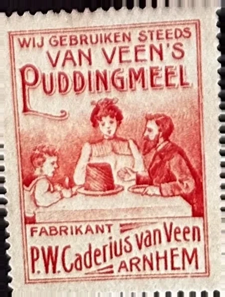 Van Veen's Puddingmeel – Fabrikant P.W. Caderius van Veen, Arnhem