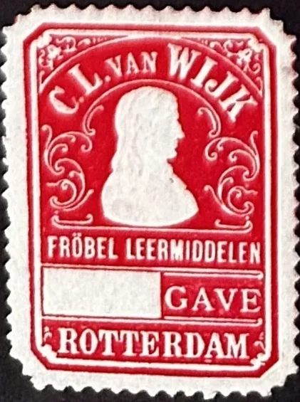 Sluitzegel C.L. van Wijk – Fröbel Leermiddelen Rotterdam