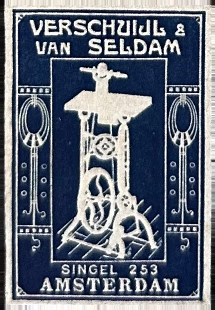 Sluitzegel Verschrijf & Van Seldam, Amsterdam