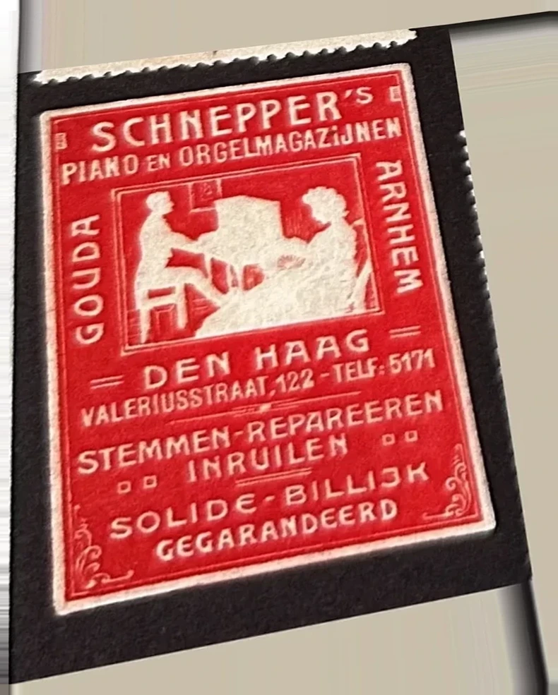 Schnepper's Piano en Orgelmagazijnen – Den Haag, Arnhem, Gouda