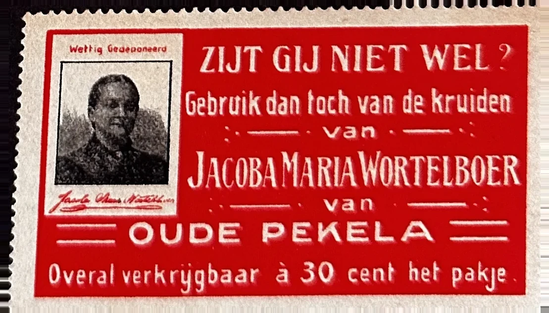 Kruidenmiddel Oude Pekela van Jacoba Maria Wortelboer