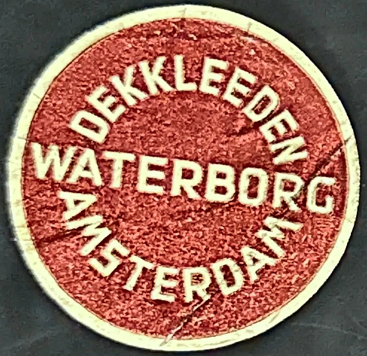 Sluitzegel Dekkleeden Waterborg Amsterdam