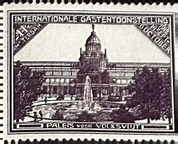 Internationale Gastentoonstelling Amsterdam 1919 – Paleis voor Volksvlijt