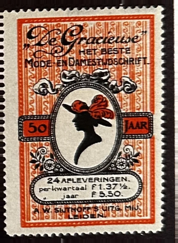 50-jarig jubileum De Gracieuse – Mode- en Damestijdschrift, Leiden
