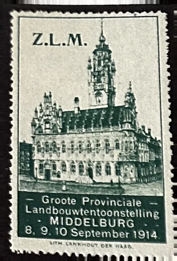 Groote Provinciale Landbouwtentoonstelling Middelburg 1914 – Z.L.M.