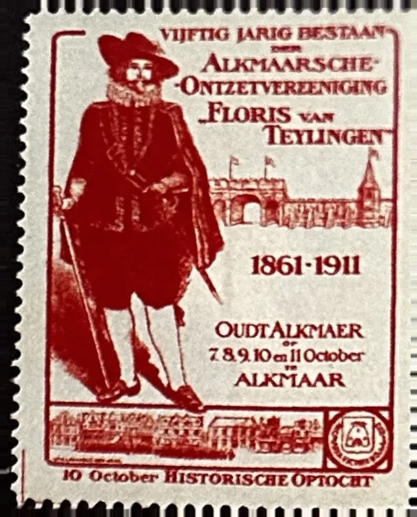 50-jarig bestaan Alkmaarsche Ontzet-Vereeniging 1861-1911