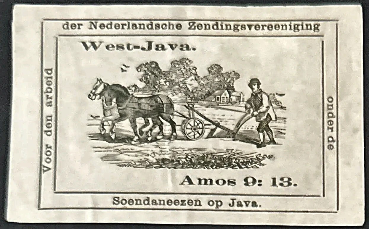 Sluitzegel Nederlandsche Zendingsvereeniging – West-Java