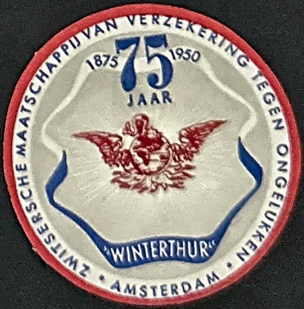 75-jarig jubileum Winterthur Verzekeringen Amsterdam 1875-1950