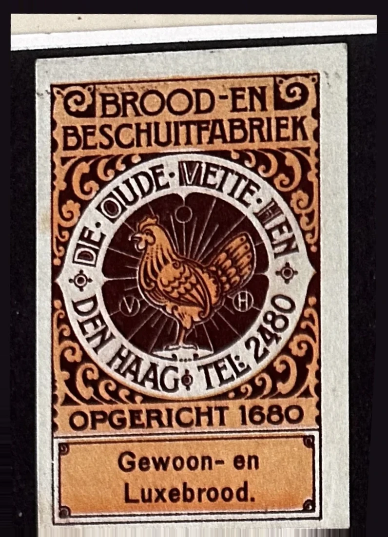 Brood- en Beschuitfabriek 'De Oude Vette Hen' – Den Haag