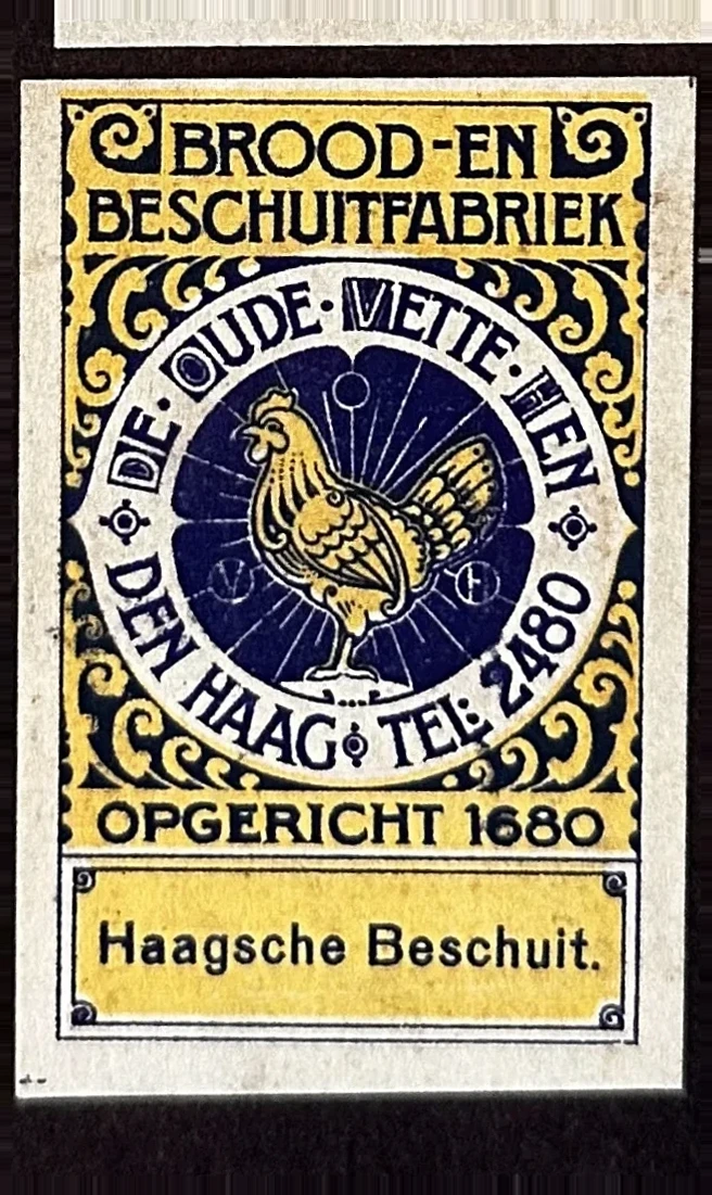 Brood- en Beschuitfabriek De Oude Vette Hen – Haagsche Beschuit