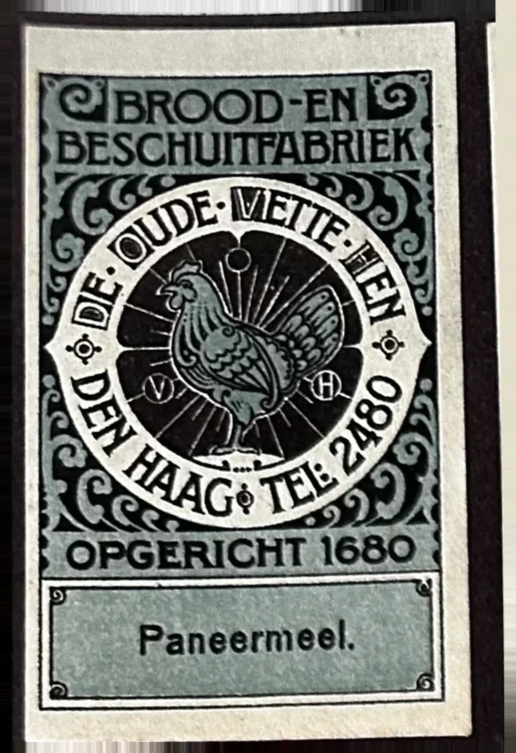 Paneermeel – Brood- en Beschuitfabriek De Oude Vette Hen, Den Haag