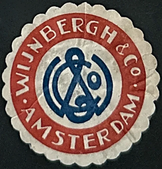 Sluitzegel Wijnbergh & Co. Amsterdam