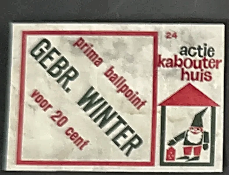 Gebr. Winter – Prima Ballpoint Actie Kabouterhuis