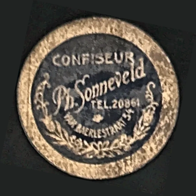 Sluitzegel Confiseur Ph. Sonneveld Amsterdam