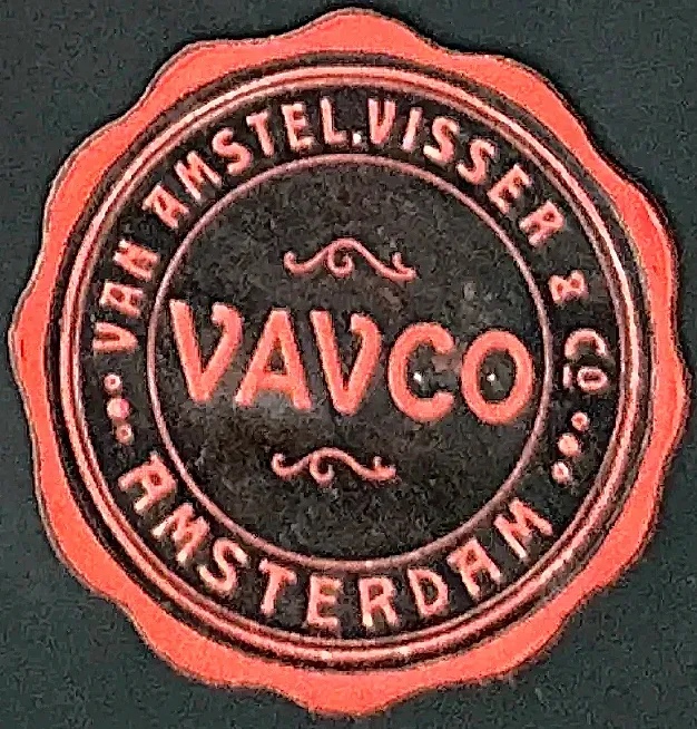 Sluitzegel Van Amstel, Visser & Co. – VAVCO Amsterdam