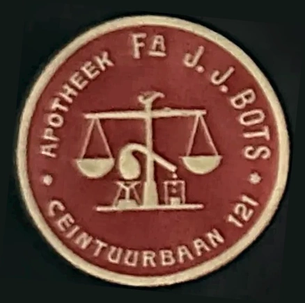 Sluitzegel Apotheek Fa J.J. Bots, Amsterdam