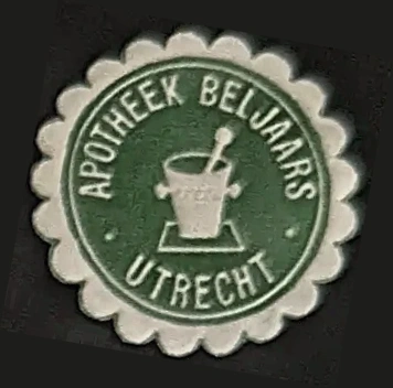 Sluitzegel Apotheek Beljaars Utrecht