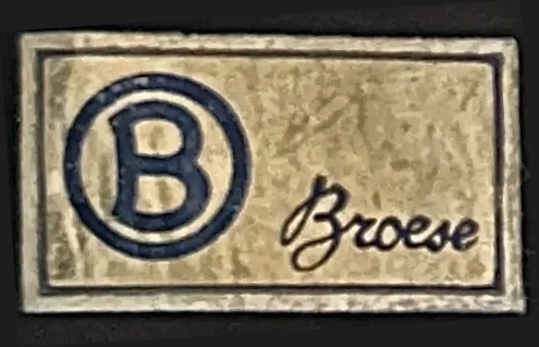 Sluitzegel Boekhandel Broese Utrecht