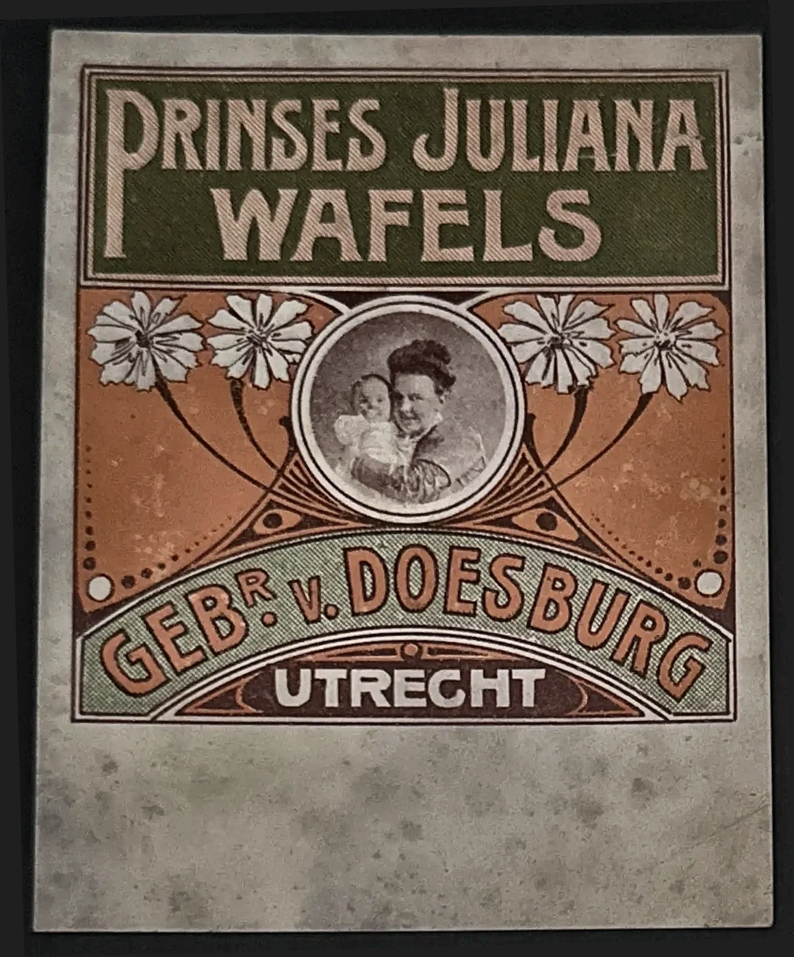 Prinses Juliana Wafels – Gebr. v. Doesburg, Utrecht