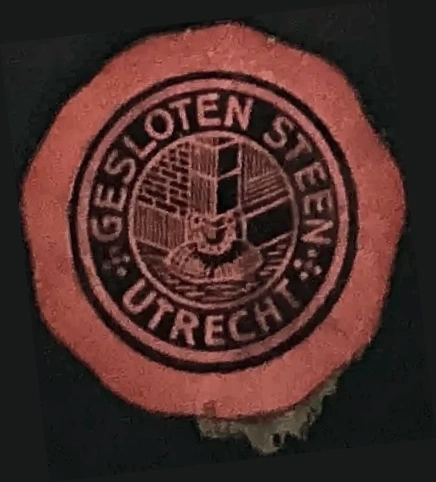 Sluitzegel Gesloten Steen Utrecht