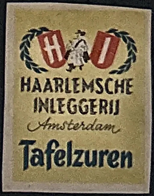 Haarlemsche Inleggerij – Tafelzuren Amsterdam