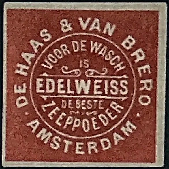 Edelweiss Zeeppoeder – De Haas & Van Brero Amsterdam