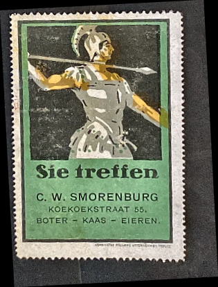 Sluitzegel C.W. Smorenburg – Boter, Kaas en Eieren