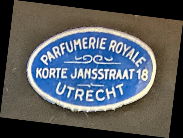 Sluitzegel Parfumerie Royale Utrecht