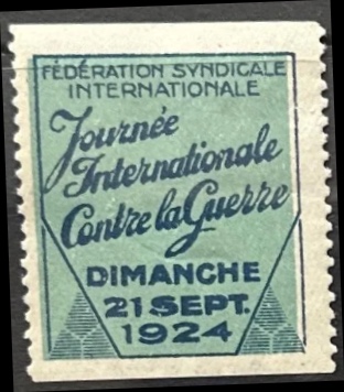 Journée Internationale Contre la Guerre – FSI 1924
