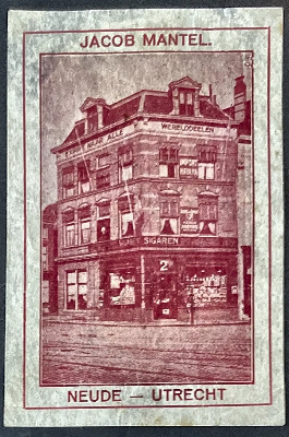 Jacob Mantel Sigarenwinkel – Neude Utrecht